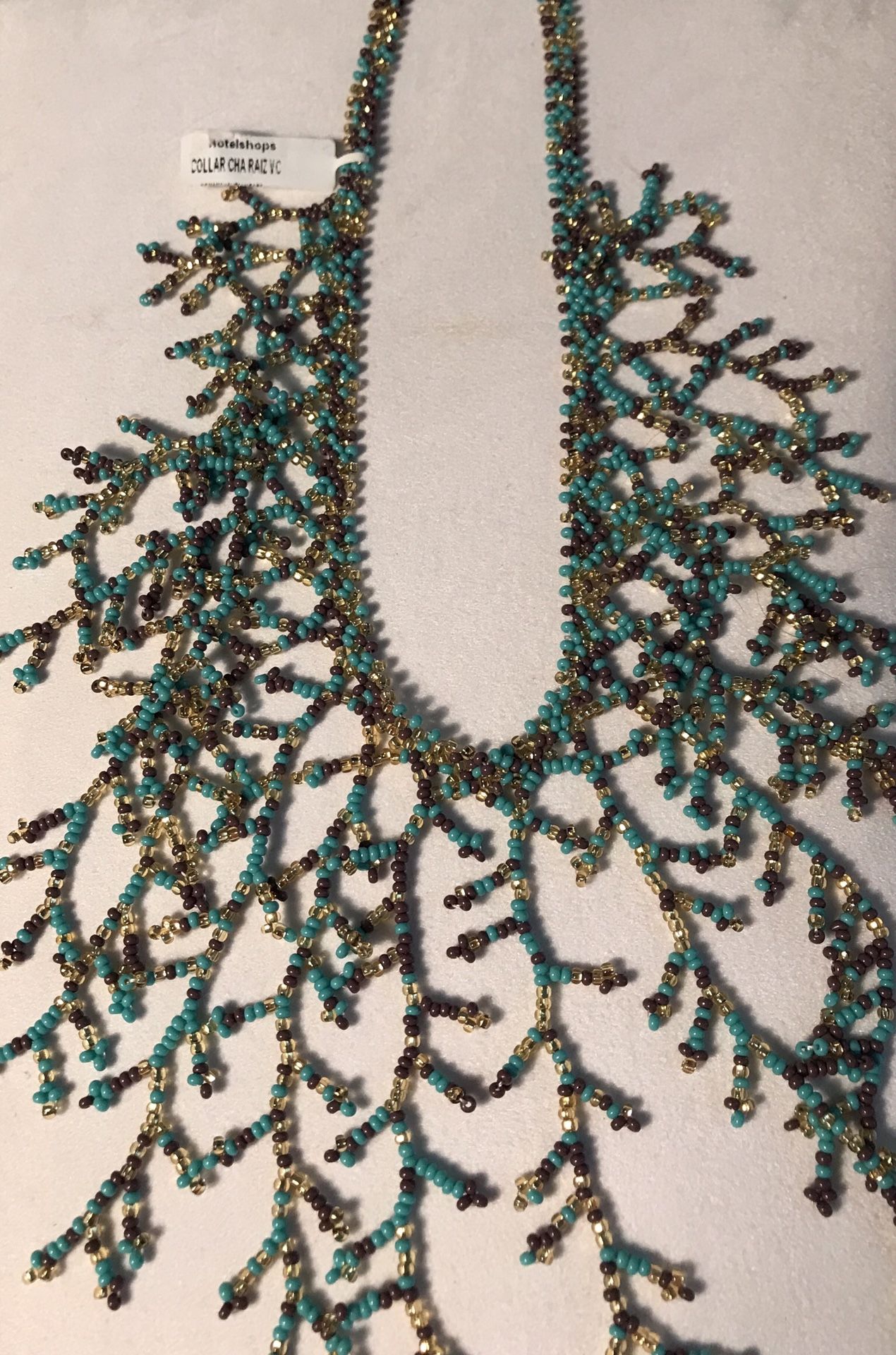 Boutique collar beaded necklace