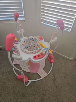 Pink Baby Bouncer