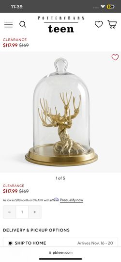 Harry Potterâ„¢ Whomping Willow Jewelry Cloche