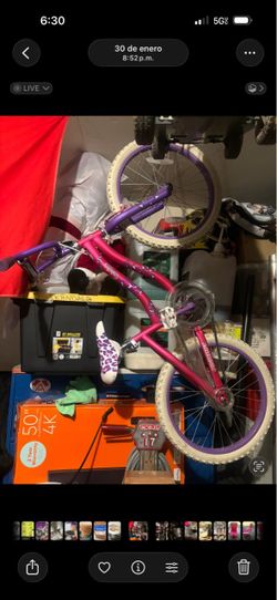 Bicicleta para niña