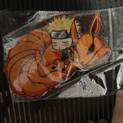 Naruto and Kurama 'Sleeping' Embroidered Patch