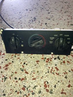 A/C selector unit for 1(contact info removed) Ford Mustang 50