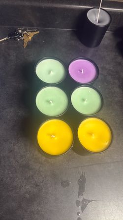 Homemade candles