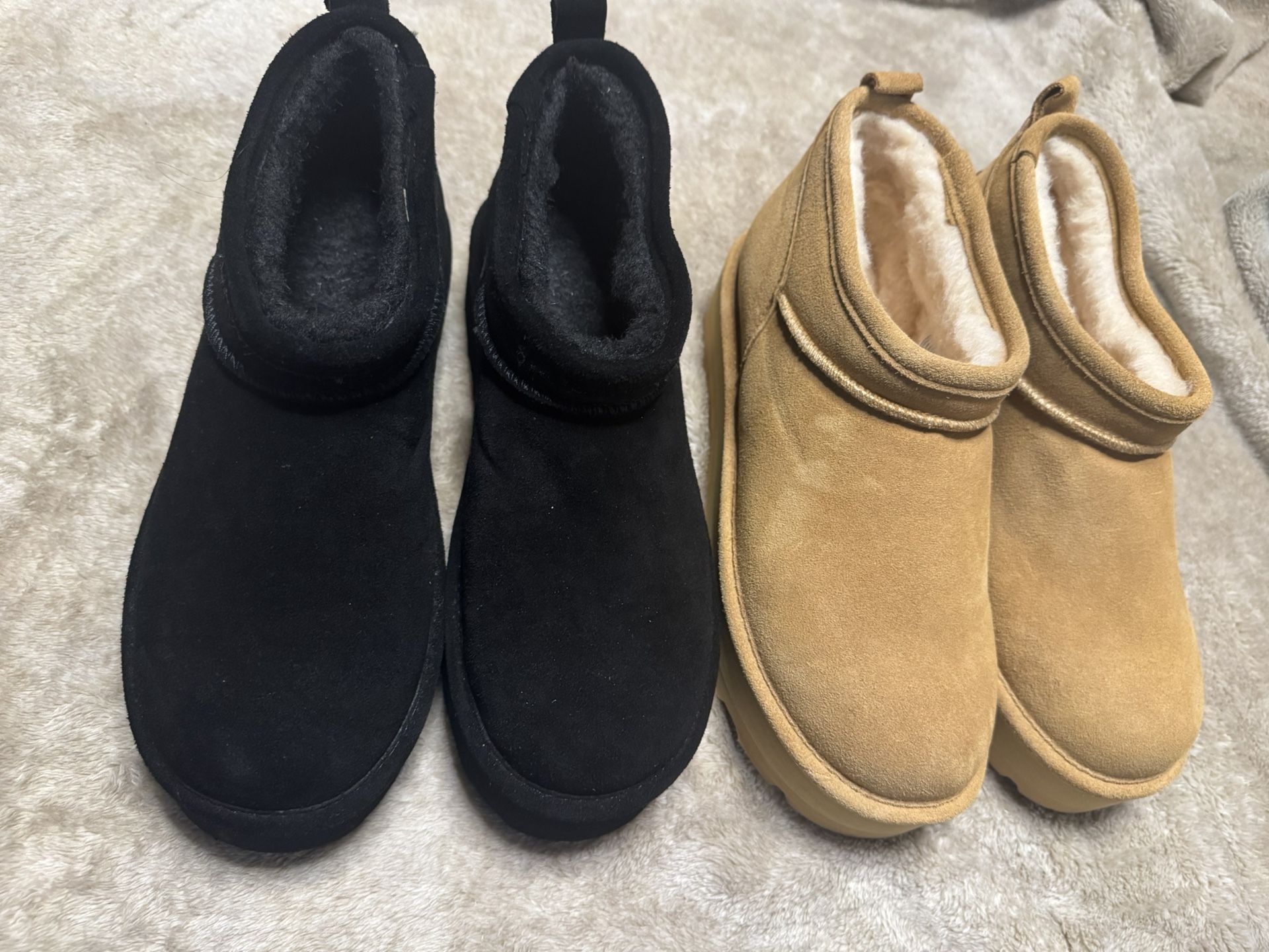 Bearpaw Platform Boots Size 10