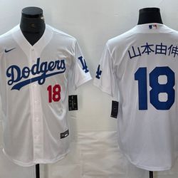 LOS ANGELES DODGERS YAMAMOTO BASEBALL JERSEY 