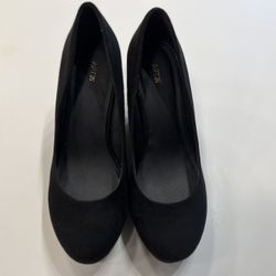 APT9 Women Size 6 Suede Platform Wedge Heel 