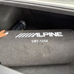 Alpine SWT-12S4 Speaker/subwoofer 