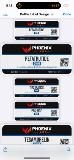 Peptide labels