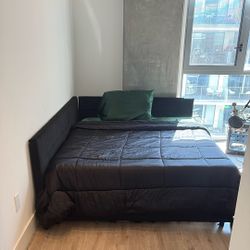 NEW BED FRAME , BASE BOARDS AND MATTRESS FOR SALE 