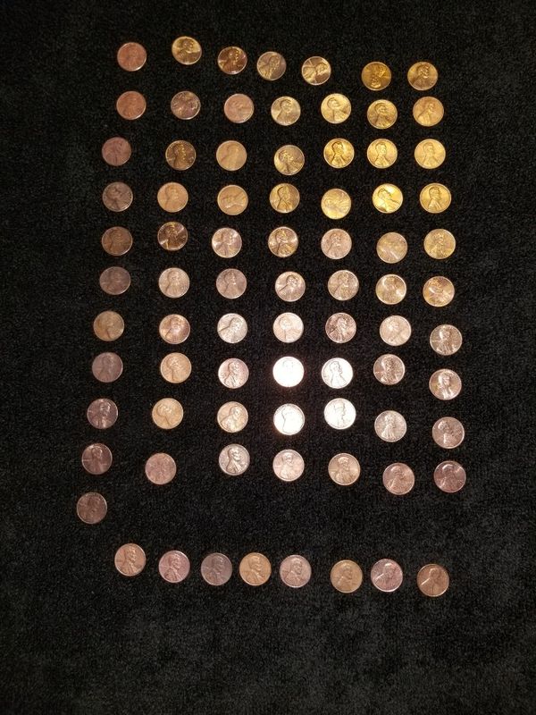 80 pennies 1989 for