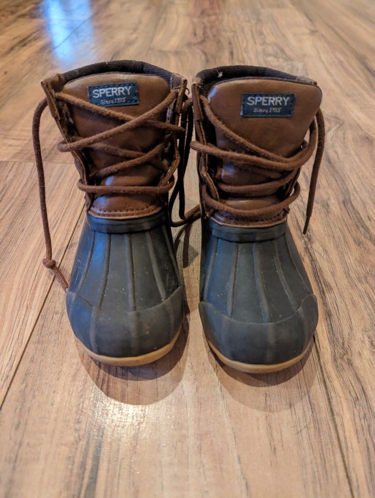 Sperry Girls Boots Size 10