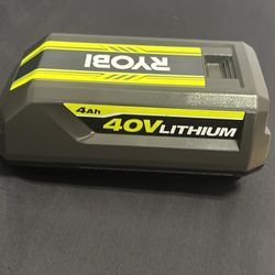 Brand New Ryobi 40V 4Ah Battery