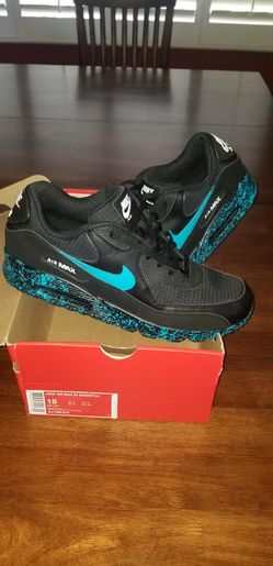 Custom Painted Nike Air Max Men's Shoes (Size 15) for Sale in