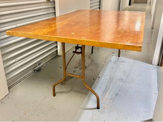 Free - extra large wooden folding table