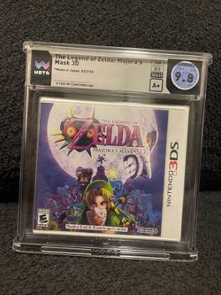 WATA 9.8 A+ | The Legend of Zelda: Majora’s Mask 3D