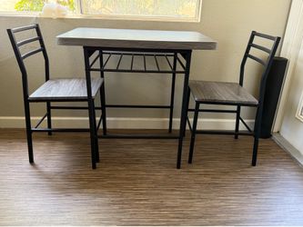 3-PIECE DINING SET TABLE