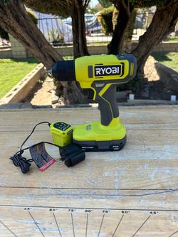 Ryobi 18V Cordless Drill with Battery and Charger