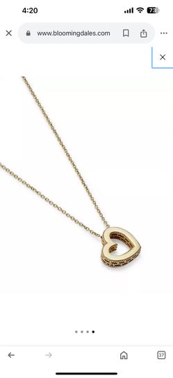 Open Heart Pendant Necklace