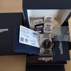 Longines Conquest Automatic movement New with box tag Swiss made Power Reserved 80 Hours Switzerland

