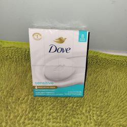 Pack Dove 8 Bar Soap Sensitive 