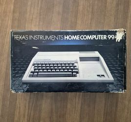 Vintage TI-99/4A Computer – Boxed, Working, Manuals & Rare Extras!