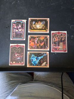 Rare 1978 KISS Trading Cards