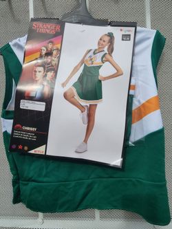 Stranger Things Chrissy Cheerleader Costume Size L/G
