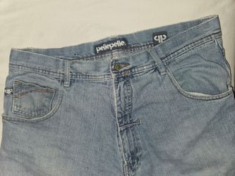 Pelle pelle light blue jeans sz 36