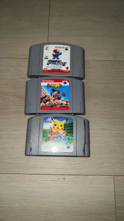 Japanese Nintendo 64 Games 