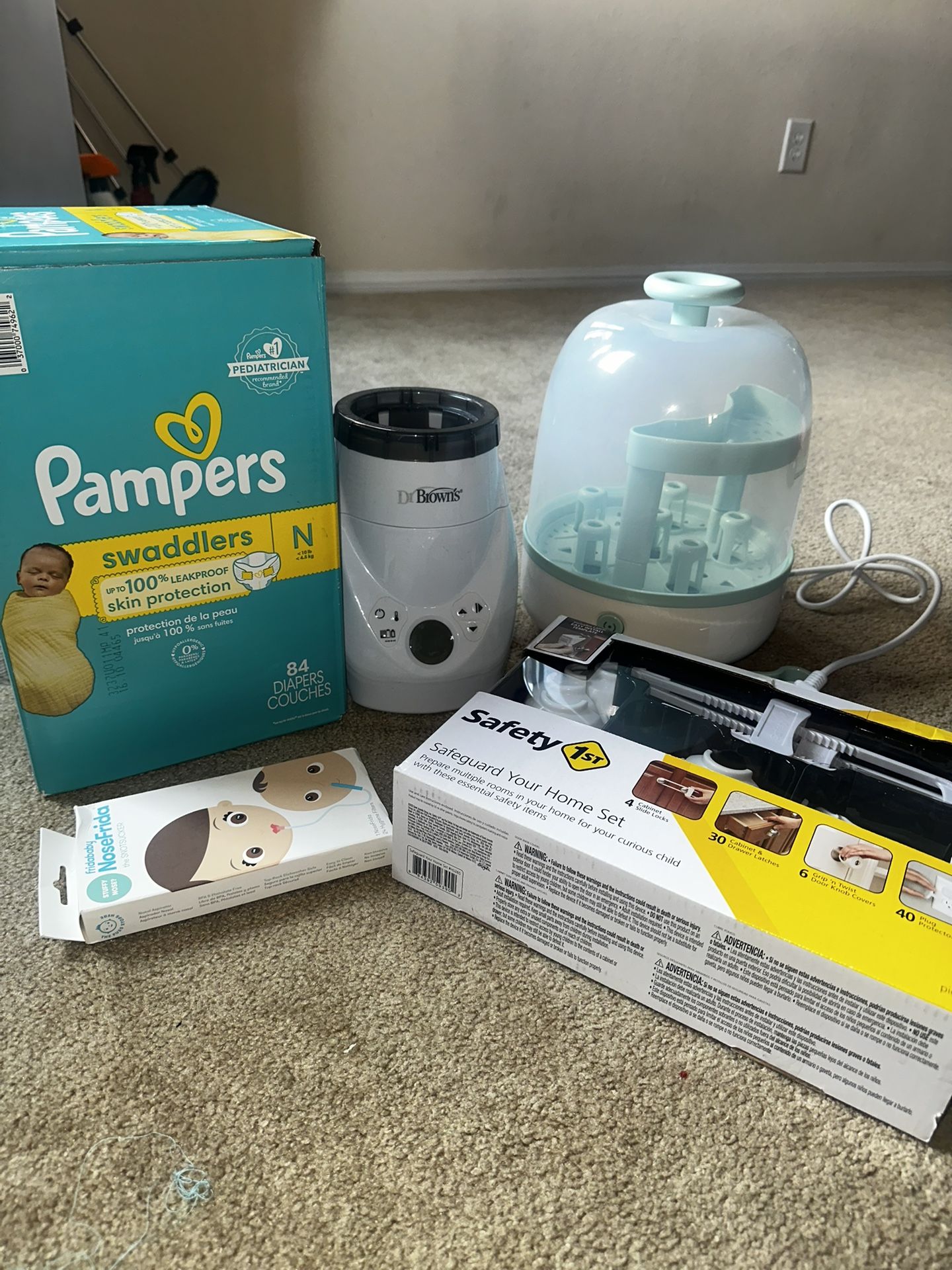 Baby Supplies - Bottle Warmer, Sterilizer, Pampers Etc.