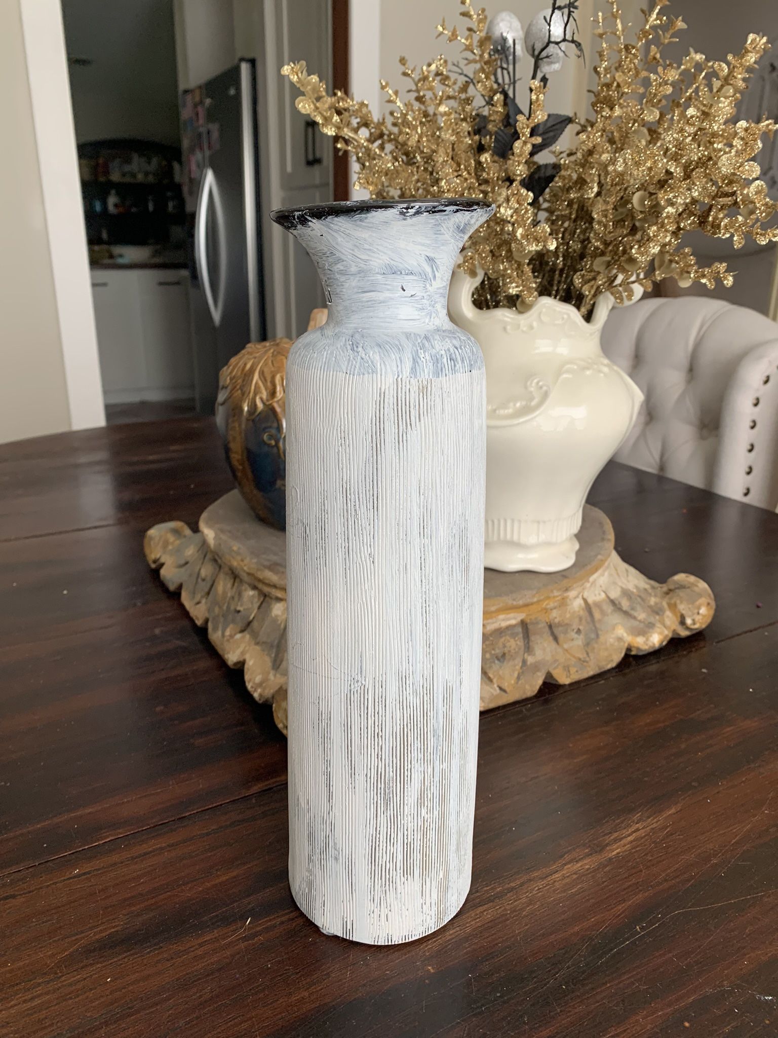 Distressed vase