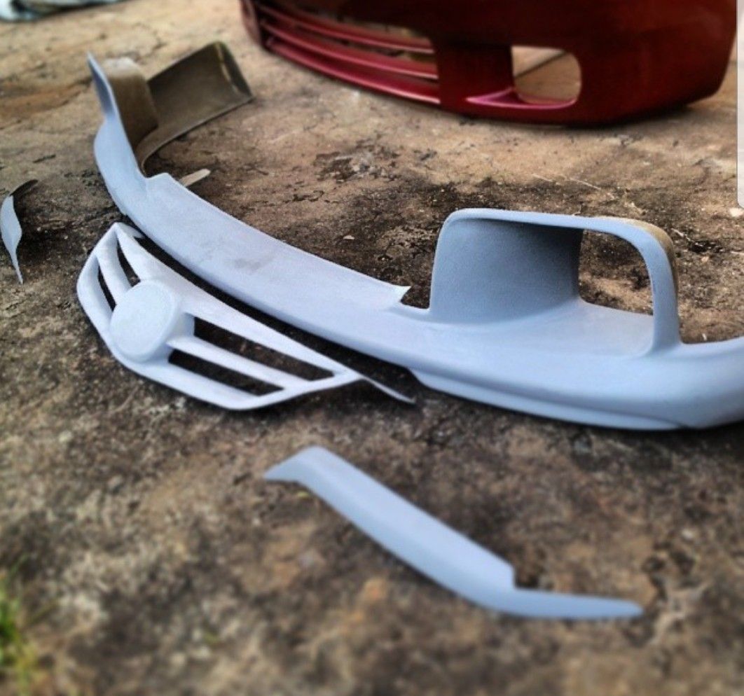Mazda protege 5 front lip grill and eye lids
