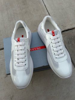 Prada America's Cup Sneakers White size 12 men