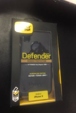 iPhone X otterbox defender cases