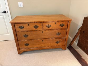 Antique oak dresser