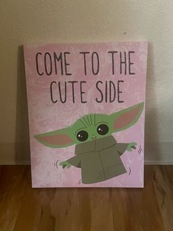 Grogu canvas