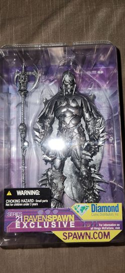 2002 McFarlane Diamond Comic Exclusive Raven Spawn