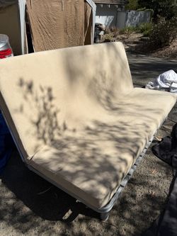 Free- Futon Bed/couch, TV Console, Rug