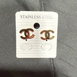 Luxury CC Gold Studs