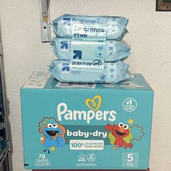Pampers & Wipes Bundle 