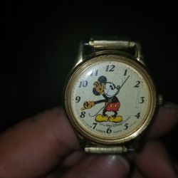 Walt Disney Mickey Mouse and Winnie the Pooh Vintage Watches