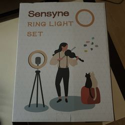 Sensyne LED Ring Light Set with Tripod 