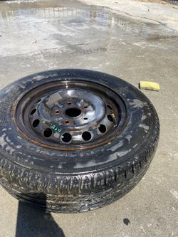 Spare Tire With Rim 195/70R14