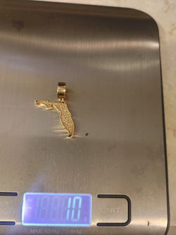 Real 10k Solid FL Pendant