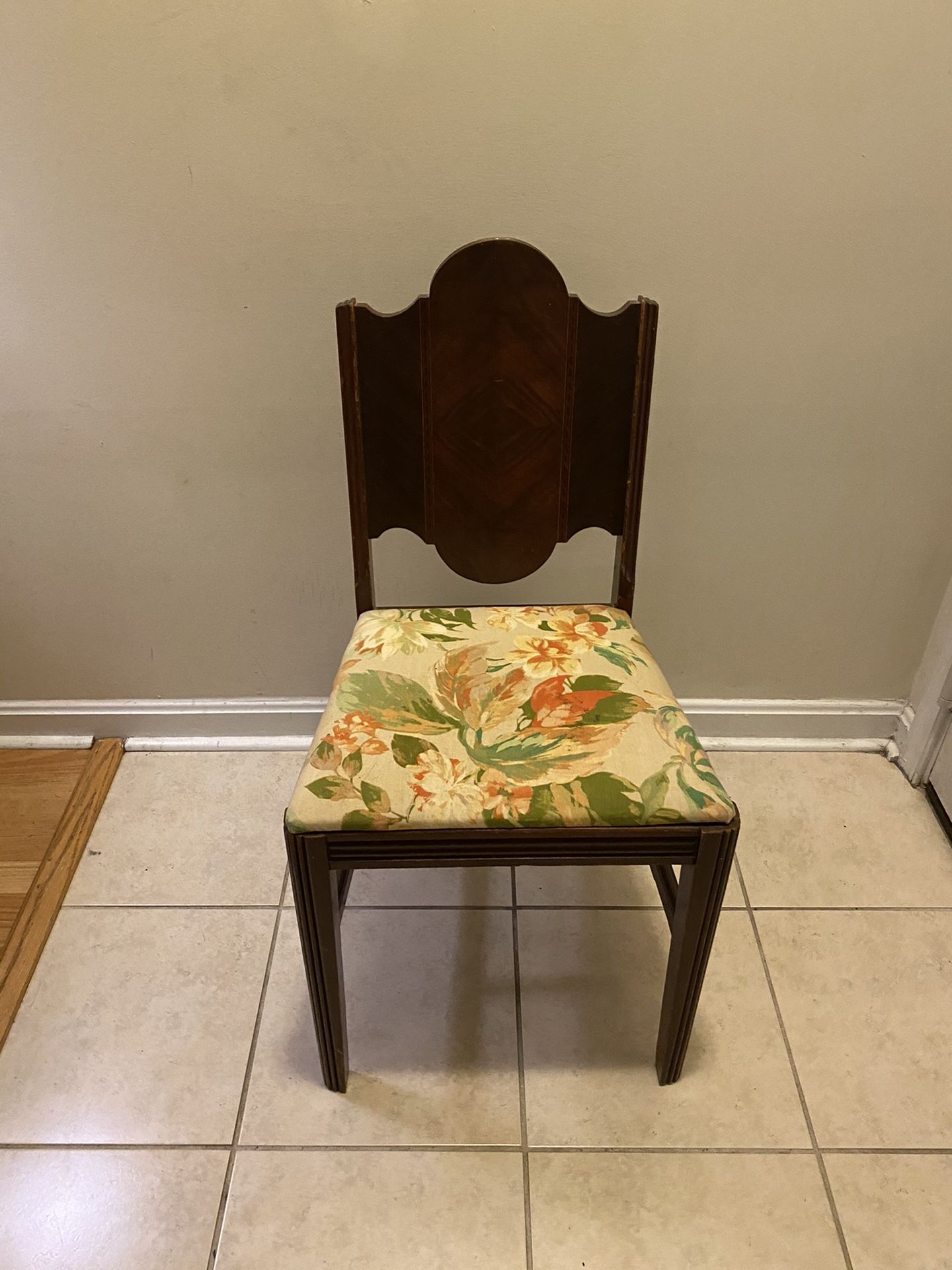 Traditional And Sturdy Wooden Chair