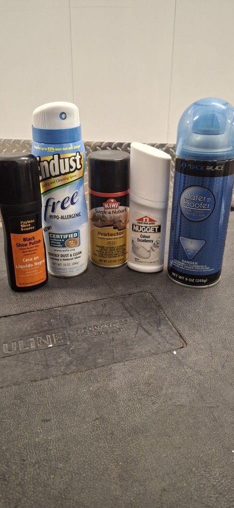Shoe Care Products 5 Pieces