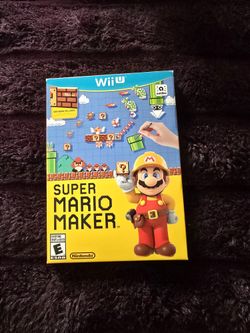 WiiU Super Mario Maker With Art Book