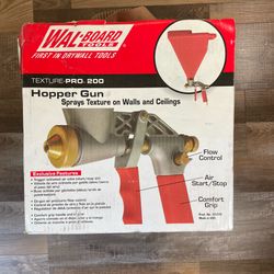 Wal-Board Texture-Pro 200 Drywall Hopper Gun