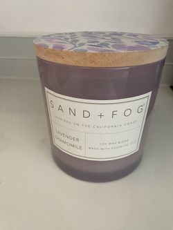NEW- large Lavender & Chamomile candle