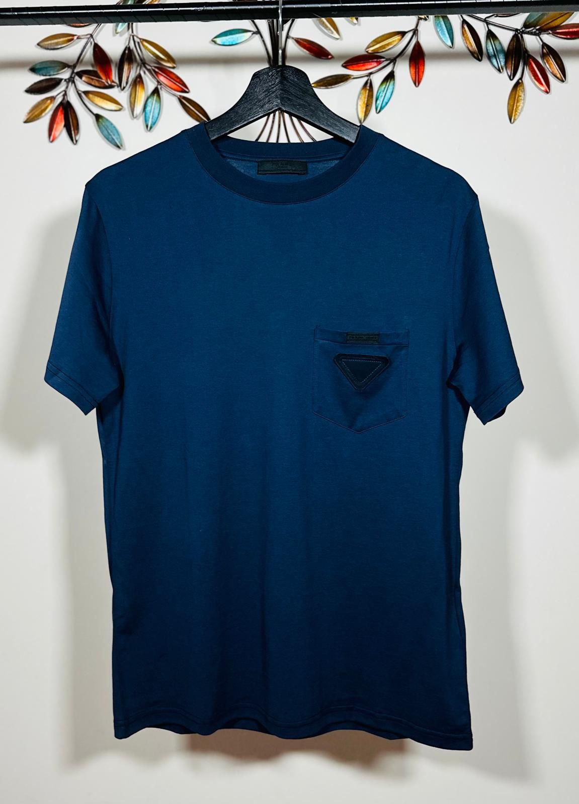 PRADA POCKET PATCH LOGO T SHIRT SS24 !!!